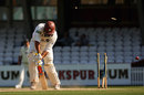 Scott Newman is bowled for 12 by Darren Pattinson, Surrey v Nottinghamshire, The Oval, September 19, 2008