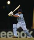 Shreevats Goswami bats, India v New Zealand, Under-19 World Cup, Malaysia