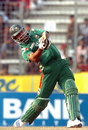 Mashrafe Mortaza goes for a big one during his knock of 27, Bangladesh v New Zealand, 2nd ODI, Mirpur, October 11, 2008