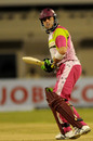 Ian Harvey nudges one past the wicketkeeper, Chennai Superstars v Dhaka Warriors, 2nd match, ICL, Hyderabad, October 11, 2008