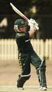 Alex Blackwell pulls on her way to 75, Australia v India, 1st Women's ODI, Sydney, 31 October, 2008
