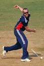 Graeme Swann sports a new hair cut during England's warm-up match, Mumbai XI v England XI, Mumbai, November 9, 2008