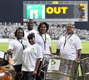 The Ebony steel band pose for the cameras, Pakistan v West Indies, 1st ODI, Abu Dhabi, November 12, 2008