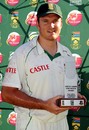 Graeme Smith with the series trophy, South Africa v Bangladesh, 2nd Test, Centurion, 3rd day, November 28, 2008
