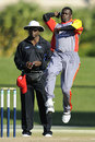 Henry Osinde in action against USA, Canada v USA, ICC Americas Division 1, Florida, November 29, 2008
