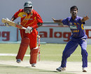 Nuwan Kulasekara unsuccessfully appeals for the wicket of Hamilton Masakadza, Zimbabwe v Sri Lanka, 5th ODI, Harare, November 30, 2008