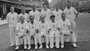 The victorious England team poses for a photograph after defeating West Indies by an innings and 34 runs, 5th Test, The Oval, 4th day, August 22, 1966