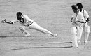 Nyron Asgarali takes a brilliant catch to dismiss Peter Richardson, England v West Indies, 1st Test, Edgbaston, 1957