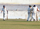 Himachal celebrate Ajay Ratra's wicket, Himachal Pradesh v Goa, Ranji Plate League, Group A, 2nd day, Dharamsala, December 13, 2008