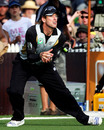 Jacob Oram catches Chris Gayle on the boundary, New Zealand v West Indies, 2nd Twenty20, Hamilton, December 28, 2008