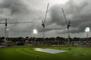 Rain clouds over Eden Park, New Zealand v West Indies, 4th ODI, Auckland, January 10, 2009