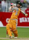 David Warner launches a huge six over midwicket on his way to 89 on debut, Australia v South Africa, 1st Twenty20 international, Melbourne, January 11, 2009