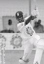 Dale Richards drives during his 159, Jamaica v Barbados, Carib Beer Series, Chedwin Park, 2nd day, January 29, 2007