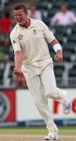 Peter Siddle is fired up after accounting for Paul Harris, South Africa v Australia, 1st Test, Johannesburg, 5th day, March 2, 2009