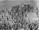 Stan McCabe is applauded after his 232, England v Australia, 1st Test, Trent Bridge, 3rd day, June 13, 1938 