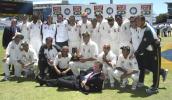 The victorious SA team at Newlands on Sunday
