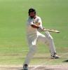 Mark Waugh lifts his front foot and cuts to the boundary during his match saving century ..Australia v South Africa 3rd Test, Final Day at the Adelaide Oval, Tuesday February 3rd, 1998.