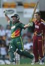 Daniel Marsh celebrates Tasmania's win, Queensland v Tasmania, ING Cup final, Brisbane, February 20, 2005
