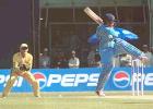 28 Mar 2001: Australia in India 2000/01, 2nd One-Day International, India v Australia, Nehru Stadium, Pune.