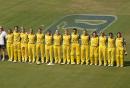 The Australian team before the final, Australia v India, Women's World Cup final, Centurion, April 10, 2005