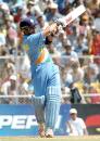 Sachin Tendulkar was back to his blazing best as he got India off to a flying start, India v Pakistan, 4th ODI, Ahmedabad, April 12, 2005