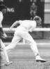 New Zealand bowler Frank Cameron delivers a ball. 1st Test: New Zealand v Pakistan at Basin Reserve, Wellington, 22-26 January 1965.