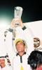 Rashid Latif lifts Cherry Blossom Sharjah Cup, Final: Pakistan v Zimbabwe, Cherry Blossom Sharjah Cup, 10 Apr 2003