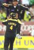 Shoaib Malik leaps in the air taking a sensational catch  dismissing Alec Stewart, 1st ODI at Edgbaston, 7 June 2001.