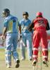 27 June 2001: Coca-Cola Cup (Zimbabwe) 2001, 3rd Match, Zimbabwe v India, Queens Sports Club, Bulawayo