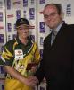 Presented by Marketing Director Andrew Hall of CricInfo Ltd
