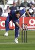 James Kirtley bends his back for England, England v Sri Lanka at Trent Bridge