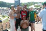 South Africans and Zimbabweans pose together