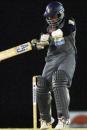 Mohammad Tauqir forces one square on the off side, India v UAE, Asia Cup, July 16 2004