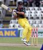 26 Aug 1999: Adam Gilchrist of Australia on the attack, during the match between Sri Lanka and Australia at Premadasa Stadium, Colombo, Sri Lanka.