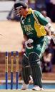 Jacques Kallis is bowled by a magical delivery by Farveez Maharoof, Sri Lanka v South Africa, 4th ODI, Dambulla, August 28, 2004