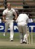Jacques Kallis celebrates Guy Whittall's dismissal, Ist Test South Africa v Zimbabwe, 7-11 September 2001, at Harare.