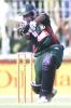 Rajin Saleh coverdrives on his way to 64, Pakistan v Bangladesh, 2nd ODI, Faisalabad, September 12, 2003.