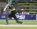 In the Pakistan v New Zealand ICCKO semi final, Nairobi Gymkhana ground, October 2000