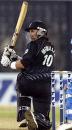 Craig McMillan sweeps, India v New Zealand, Match 6, TVS Cup, Cuttack, November 6, 2003 Craig McMillan sweeps, India v New Zealand, Match 6, TVS Cup, Cuttack, November 6, 2003