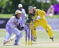 Australia v India at the 2000 CricInfo Women's World Cup, played at the BIL Oval , Lincoln