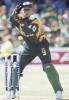 South African wicketkeeper Mark Boucher prepares 15 December 2000 for a straight catch during the One Day Internationals test between South Africa and Sri Lanka at the Saint George's cricket ground in Port Elizabeth.