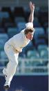 Brad Williams of the Warriors in action during the Pura Cup match between Retravision Warriors and Tasmanian Tigers at the WACA December 8, 2003 in Perth, Australia.