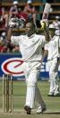 Brian Lara reaches his outstanding hundred - his 23rd in Tests and his first against South Africa, South Africa v West Indies, 1st Test, Johannesburg, December 14, 2003