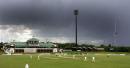 Lightning strikes are dark clouds loom over Sedgars Park in Potchefstroom, South Africa A v England XI, third day, December 13 2004 Lightning strikes are dark clouds loom over Sedgars Park in Potchefstroom, South Africa A v England XI, third day, December 13 2004