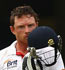 Ian Bell celebrates his century