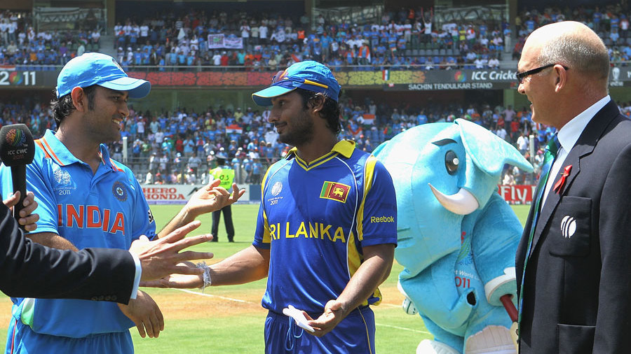 The final got off to a controversial start, with the toss having to be done twice The final got off to a controversial start, with the toss having to be done twice