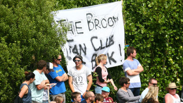 Fans state their support of Neil Broom