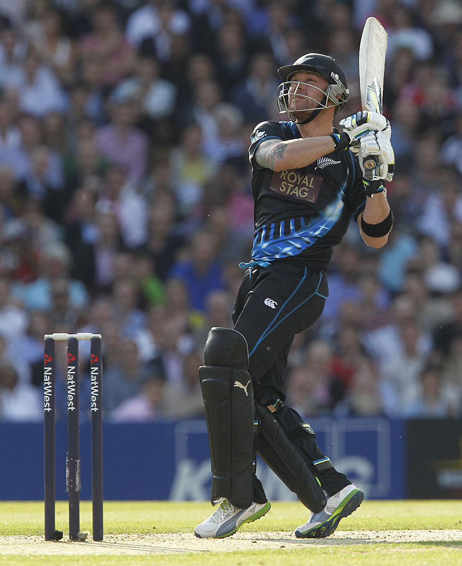 File photo - Brendon McCullum took Otago Volts home with an unbeaten 83 © AFP