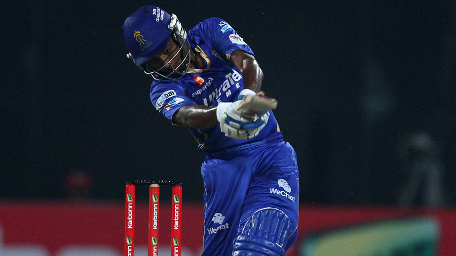 Sanju Samson made a quickfire half-century Sanju Samson made a quickfire half-century