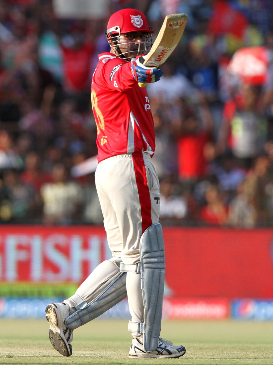 Virender Sehwag Made His First Fifty Of This Ipl Season Photo Pepsi Indian Premier League Espncricinfo Com